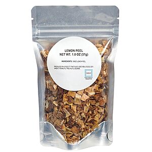 1.8-Ounce Hampton Distribution Lemon Peel $1.79 w/ S&S + Free Shipping w/ Prime or on $35+