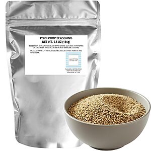 6.5-Ounce Hampton Distribution Pork Chop Seasoning $1.79 w/ S&S + Free Shipping w/ Prime or on $35+