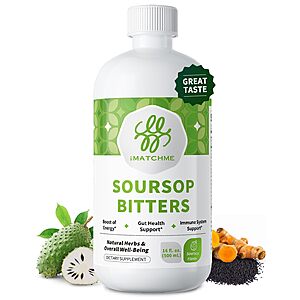 Amazon – 16-oz Soursop Bitters Liquid $9.44 w/ Code + Coupon + S&S