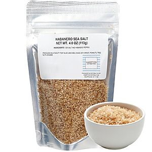4-Ounce Hampton Distribution Habanero Sea Salt $2.69 w/ S&S + Free Shipping w/ Prime or on $35+