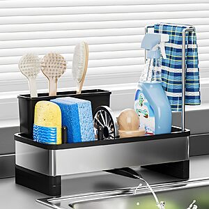 Amazon – Ewaiira Stainless Steel Sink Caddy $10.79 w/ Code
