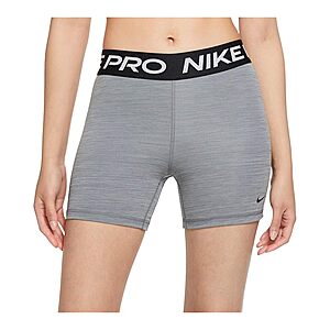 Nike Women's Pro 5" Shorts (Smoke Grey/Black) $14.40 + Free Shipping