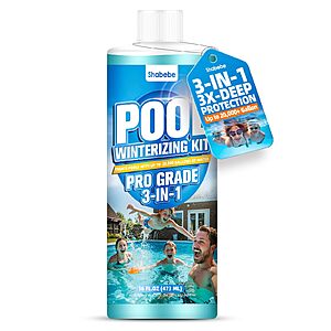 Amazon – Shabebe 16oz 3-in-1 Pool Winter Closing Kit $9.99 w/ Code