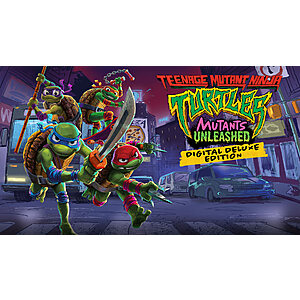 $14.99 - Teenage Mutant Ninja Turtles: Mutants Unleashed Digital Deluxe Edition @ Nintendo eShop