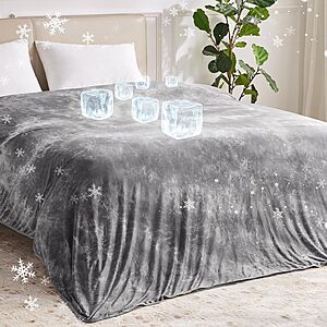 60" x 90" Guohaoi Dual-Sided Arc-Chill Cooling Blanket (Grey Watercolor) $8.90 + Free Shipping w/ Prime or on $35+