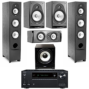 Energy Speakers: Onkyo TX-NR7100 9.2ch Receiver + 2x CF-70 Floors + CC-10 Center + CB-20 Bookshelves C8 Sub $1199 + Free S/H