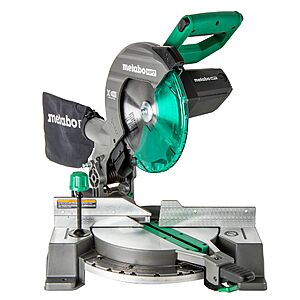 Lowes: Metabo HPT 10-in 15-Amp Single Bevel Compound Corded Miter Saw $100 clearance in store