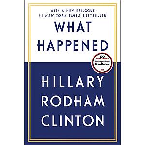 $1.99 | What Happened (eBook) by Hillary Rodham Clinton