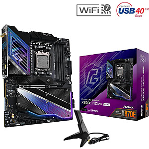 [Newegg] ASRock X870E NOVA WIFI AM5 AMD X870E ATX Motherboard $202.39 + Free Shipping