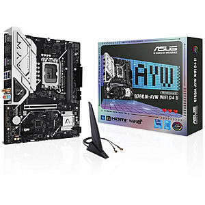 ASUS B760M-AYW WIFI D4 II Intel B760 mATX Motherboard $87.59 + Free Shipping