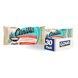 30-Pack 1-Pound Goya Canilla Extra Long Grain White Rice $28.33 w/ S&S + Free Shipping w/ Prime or on $35+