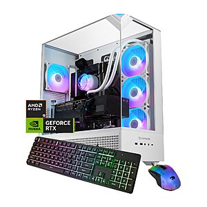 iBUYPOWER Element Gaming PC Desktop: Ryzen 9 7900X, RTX 5070 (12GB), 32GB DDR5, 1TB NVMe SSD $1899.99