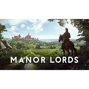 Manor Lords (PC Digital Download) Steam or GOG $25.99