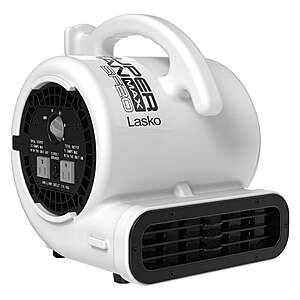 Lasko Super Fan MAX, 4-Speed Multi-Purpose Compact Air Mover, Blower Fan $59.99 Free Shipping Costco.com