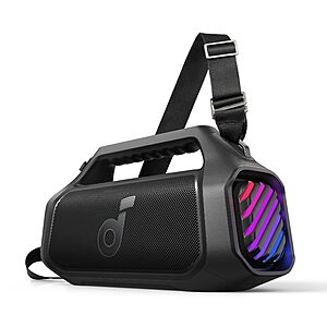 Soundcore Boom 2 Plus Portable Bluetooth Speaker by Anker, 140W, IPX7 $169.98
