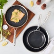 Henckels Paradigm Ceramic 3-piece Fry Pan Set $89.99 Free Shipping Costco.com