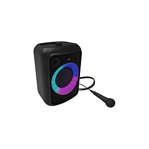 NEW) Klipsch Gig XL Portable Wireless Boombox Speaker - 6.5" Woofer & 2" Tweeter - 8-Hour Playtime - Splash Resistant - Karaoke Mic Included $69.99