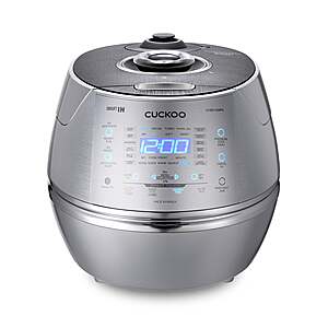 Cuckoo 10-Cup Induction Heating Pressure Rice Cooker $379.99 Free Shipping Costco.com