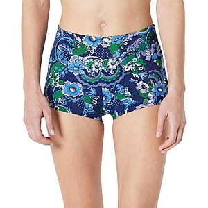 Amazon Essentials Women's High Rise Boy Short Swim Bikini Bottom $8.52
