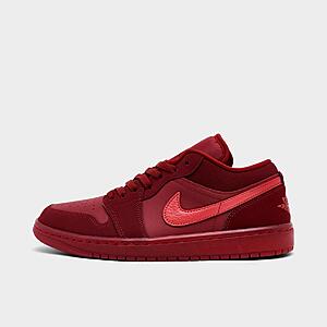 Nike Women's Air Jordan 1 Low SE Casual Shoe: Team Red/Sierra Red (6-8.5), Enigma Stone/Oatmeal/Pale Ivory/Hemp (6,8,9.5) $60 + Free Shipping