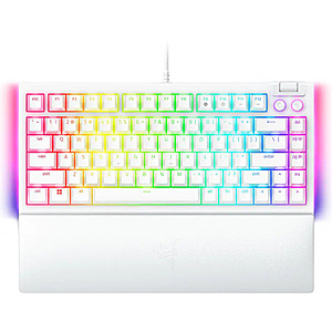 Razer BlackWidow V4 75% Wired Orange Switches Gaming Keyboard (White or Black) $80 + Free Shipping