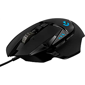 Logitech G502 HERO RGB Lighting Wired Gaming Mouse (Black) $31.99 + Free Shipping