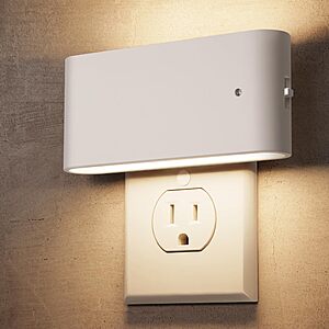 2-Count L LOHAS LED 0–100-Lumen Dimmable Dusk-to-Dawn Night Lights (Various) $6.99 ($3.50 each) + Free Shipping w/ Prime or on $35+