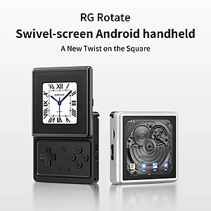 Anbernic RG Rotate: Black (Plastic) $80, Silver (Metal) $99 @ AliExpress