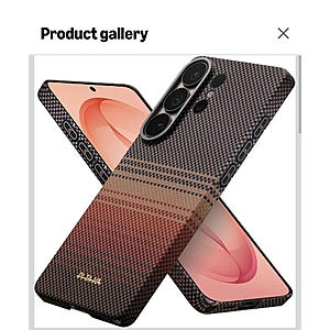 pitaka Ultra-Slim for Samsung Galaxy S26 Ultra Case, Edge Case-Sunset