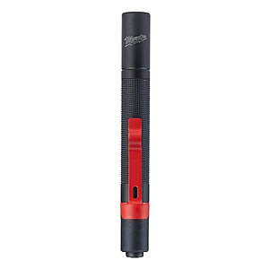Milwaukee 100 Lumens Aluminum Pen Light with Clip $19.97