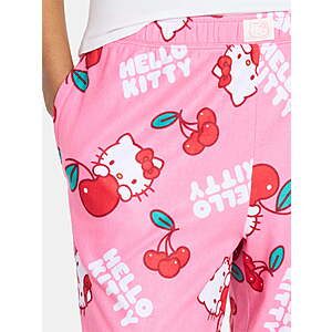 Women's and Women's Plus Sleep Pants with Pockets, 32" Inseam Hello Kitty Kuromi Strawberry Shortcake Bluey $5.71+