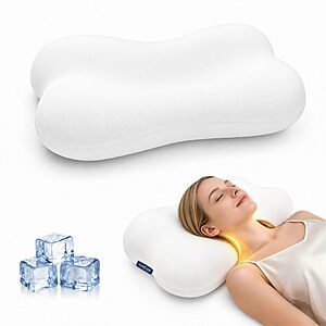 Amazon - COMFYPIL Cervical Neck Pillow for Sleeping, Memory Foam Pillows - $36.70
