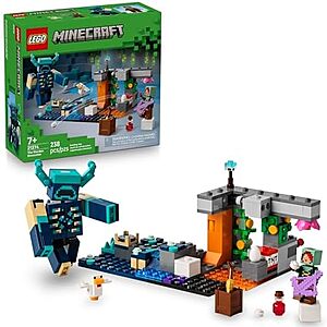 $13.99* | 238-Pc LEGO Minecraft The Warden Encounter Building Toy Set at Amazon
