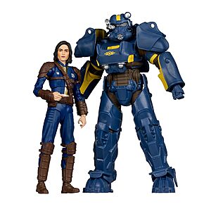 2-Pack McFarlane Toys Fallout 4 T-60 Vault Tec & Sole Survivor 7" Action Figures $49.99 + Free Shipping