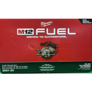 Milwaukee 2521-20 5.37 in. M12 Fuel Circular Saw Tool Only $121.5