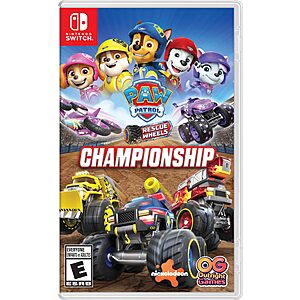 PAW Patrol Rescue Wheels: Championship (Nintendo Switch) $15 + Free Shipping
