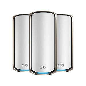 3-Pack NETGEAR Orbi 970 Series WiFi 7 Mesh System (Refurbished) $1199.99 + Free Shipping w/ Prime or $6 Fee per Order