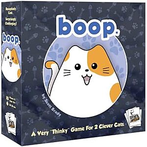 $19.95* | Smirk and Dagger Boop Cat Strategy Board Game at Amazon