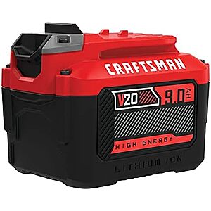 $79* | Craftsman V20 9Ah Lithium-Ion Battery w/ LED Charge Indicator at Amazon