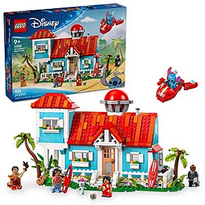 834-Pc LEGO Disney Lilo and Stitch Beach House (43268) $64 + Free Shipping