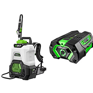 EGO 4 Gallon Cordless Backpack Sprayer With 56V 5Ah Battery $459 + Free Pickup at Lowe's
