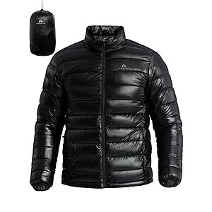 Mens Lightweight Packable Puffer Jacket 8 colors $32-$39 Free Shipping $35