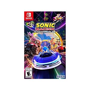 New Woot Customers: $7.99 | Sonic Racing: CrossWorlds Amazon Exclusive Edition (Nintendo Switch) at Woot!