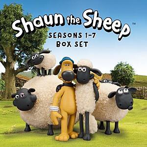 Shaun the Sheep: The Complete 1-7 Animation Box Set (2007) (Digital HD TV Show) $14.99 via AppleTV