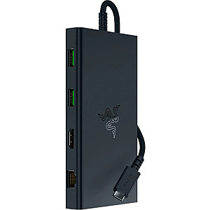 $52: Razer 11 in 1 USB C Dock Station 4K60hz HDMI | 85W PD | 1GbE | SD/microSD | 6 USB Ports  at BestBuy