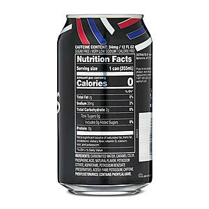$4.46 FS Walmart+ or Pick Up: Sam's Zero Sugar Cola Soda Pop, 12 Pack, 12 fl oz Cans (other 12oz 12pack flavors $4.74)