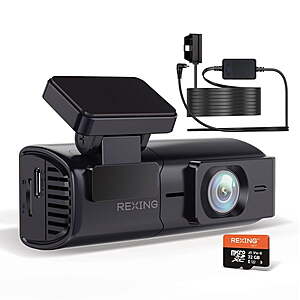 Sam's Club Members: Rexing SC4KS 4K Dash Cam w/ Dual-Band Wi-Fi, 32GB microSD Card & OBD Hardwire Kit $69 + Free S&H w/ Sam's Plus Membership