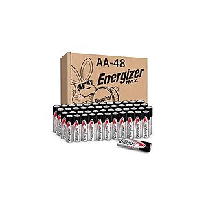 $20 FS WOOT/PRIME (48 Batteries) Energizer MAX AA Alkaline Batteries