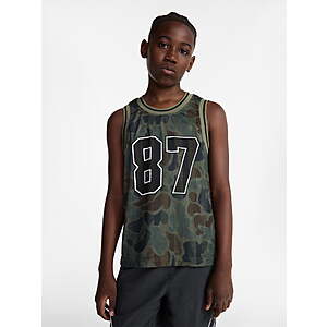Weekend Academy Boys Mesh Tank Top(Uniform Green, XS/S/L/XL/XXL) $2.83 + Free S&H w/ Walmart+ or $35+