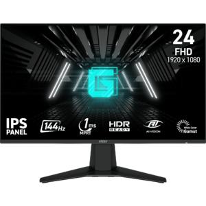 MSI 23.8" FHD (1920x1080) HDMI DP 144Hz 1ms FreeSync IPS Gaming Monitor - G242LW $52.25